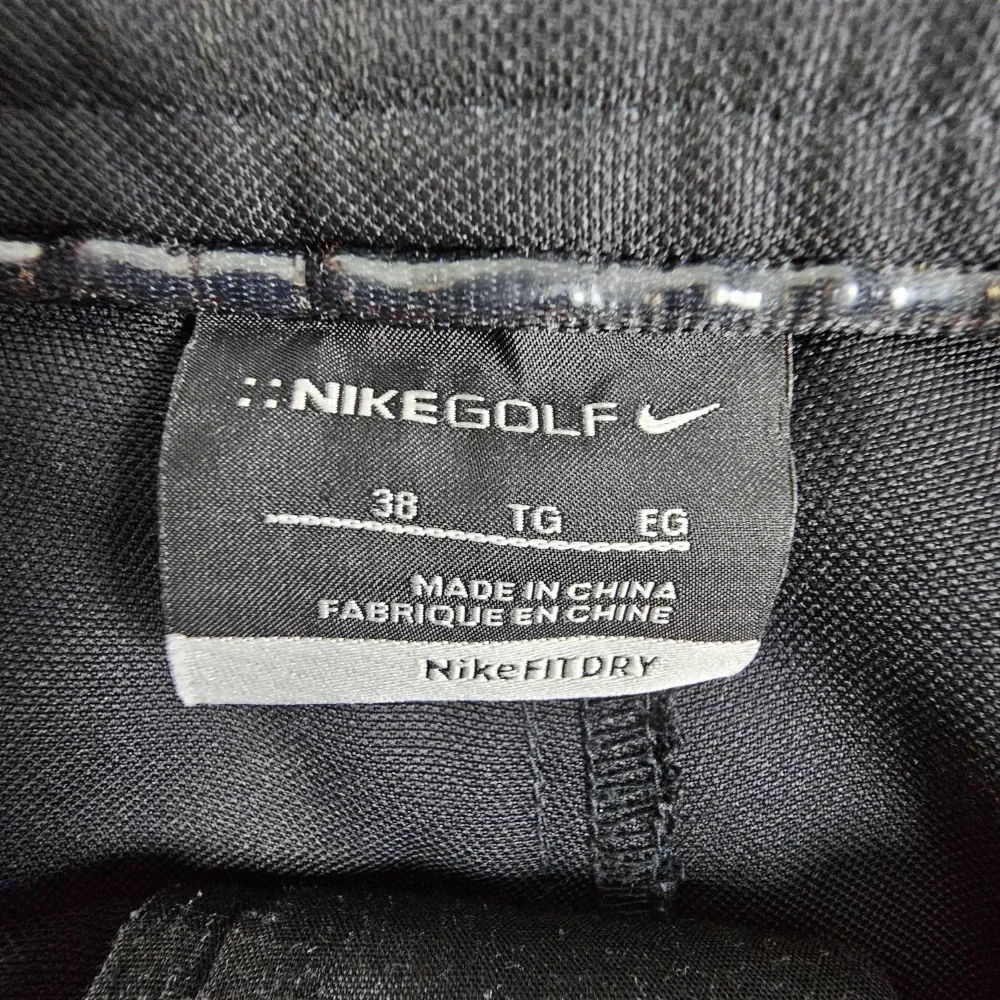Nike Golf Shorts Fit Dry Black Men's‎ 38 Flat Front Athletic Performance Comfort